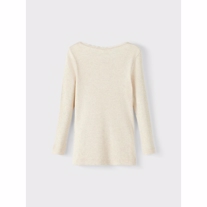 NAME IT Modal Blonde Bluse Kab Peyote Melange